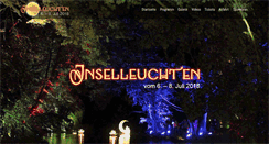 Desktop Screenshot of inselleuchten.de